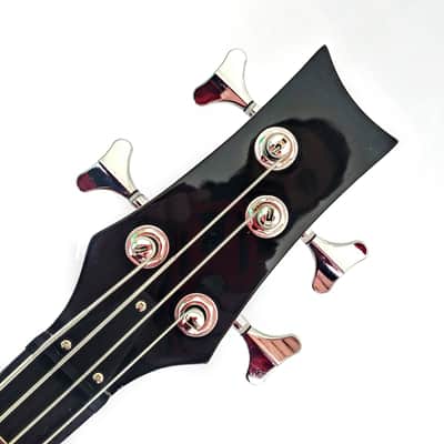 🎸Unmarked "EyeBuzz" S Style Electric Bass Guitar +Rosewood Fretboard +Cable!🎸 image 3