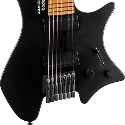 Strandberg Boden Standard N2.7 7-string Electric Guitar - Black Satin Metallic image 1