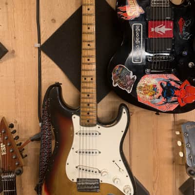 George Lynch Owned Fender 1974 Hardtail Strat w/video image 1