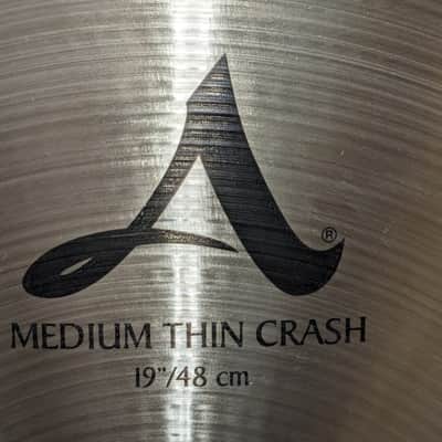 Zildjian 19" A Series Medium Thin Crash Cymbal 2013 - Present - Traditional image 4