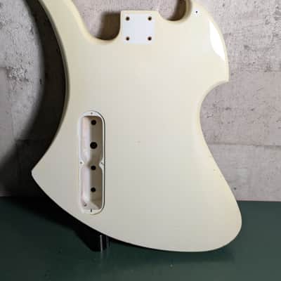 B.C. Rich NJ Mockingbird Body 80, 90's White MIJ Made in Japan image 6