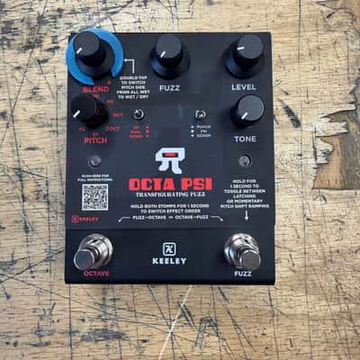 Keeley Octa Psi Transfigurating Fuzz 2024 - Black image 2