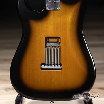 Xotic XSC-1 Alder S-Style w/ Roasted Flame Maple Neck – 2-Tone Burst (Demo) image 7