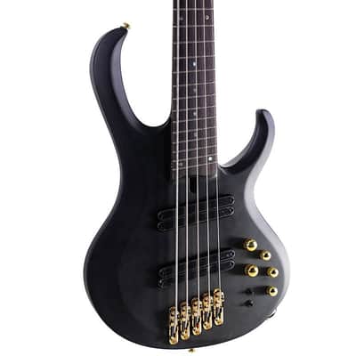2026 Ibanez BTB Bass Workshop BTB605LM 5-string Black Flat image 2