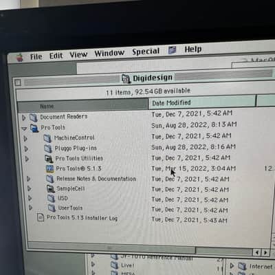 Digidesign Pro Tools TDM 5.1 system with Vintage Mac and extras image 15