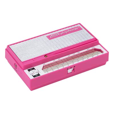 Dubreq Stylophone S1 Analogue Touchplate Synth (Pink) image 2