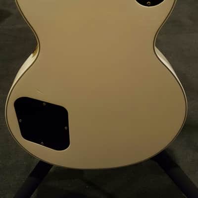 2001 Epiphone Japan Les Paul Custom . Awesome White. image 5