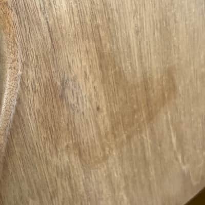 high end Offset Bass Body Unfinished Deep Curly Maple Top / Walnut Accent/ Solid One-piece Mahogany Back- limited Luthier Supply R2 imagen 9