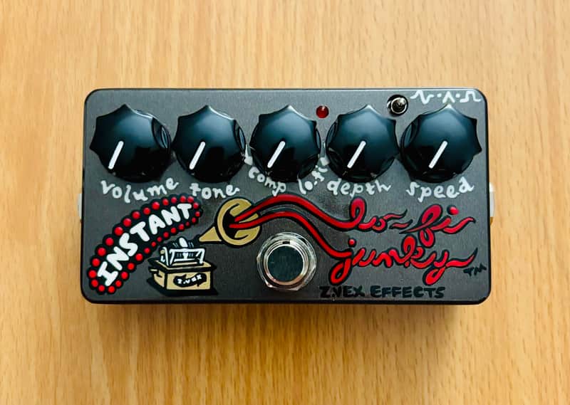 Zvex Instant Lo-Fi Junky Chorus/Vibrato - Hand-Painted image 1