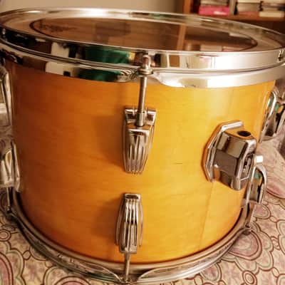 Ludwig 9x13 Six Ply tom Late 70s-early 80s - Thermogloss Natural Maple image 13