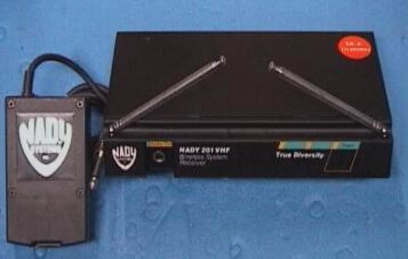 Nady 201 VHF WirelessSystemDiversity Guitar, as new image 1