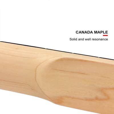 Electric Guitar Neck Paddle Headstock 22-Fret image 7