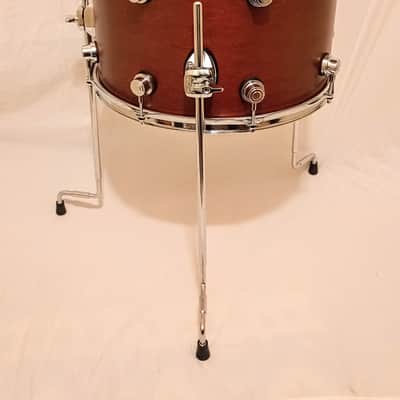 DW MODIFIED PERFORMANCE SERIES FLOOR TOM - SATIN TOBACCO - BUYER SHIPS! Bild 5