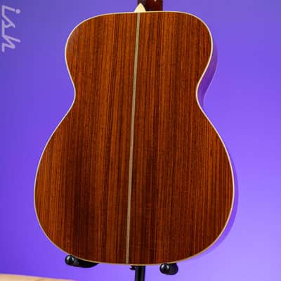 1986 Franklin Guitar Co. OM-28 Acoustic Guitar Natural image 11