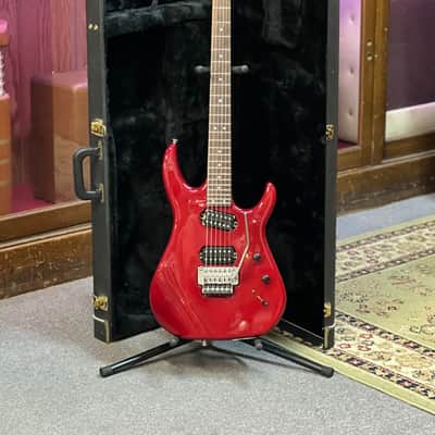 1993 Hamer USA Diablo - Translucent Red w/Original Hardshell Case image 1