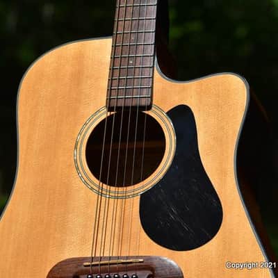 Alvarez Regent Series RD8C Dreadnought Acoustic-Electric Cutaway image 3