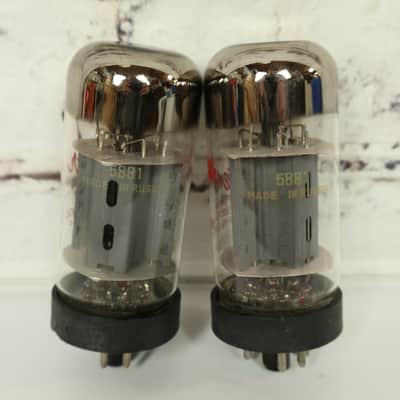 2 Fender Premium 5881/6L6WGC PN 039214 Vacuum Power Tubes image 2