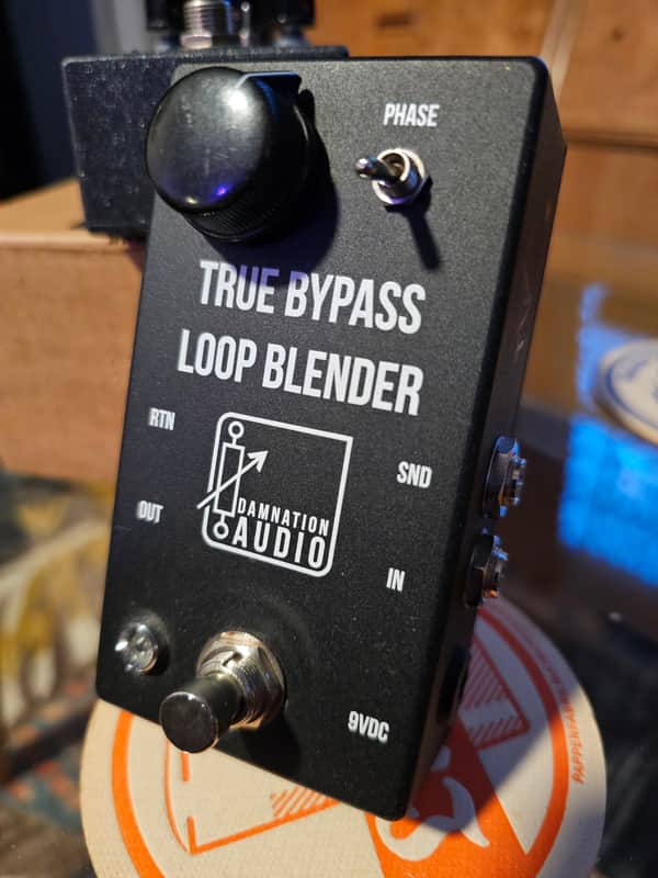 Damnation Audio True Bypass Loop Blender 2018 - Present - Black