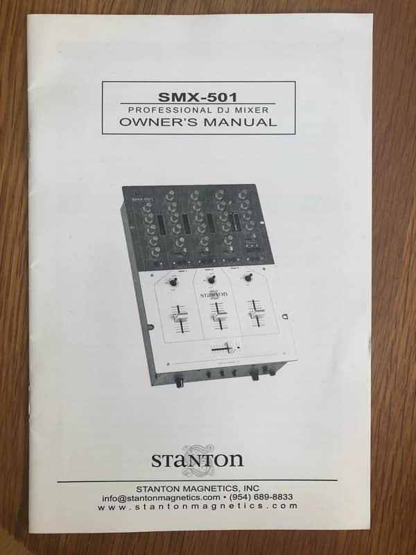 Stanton SMX-501 3 channel DJ mixer | Reverb