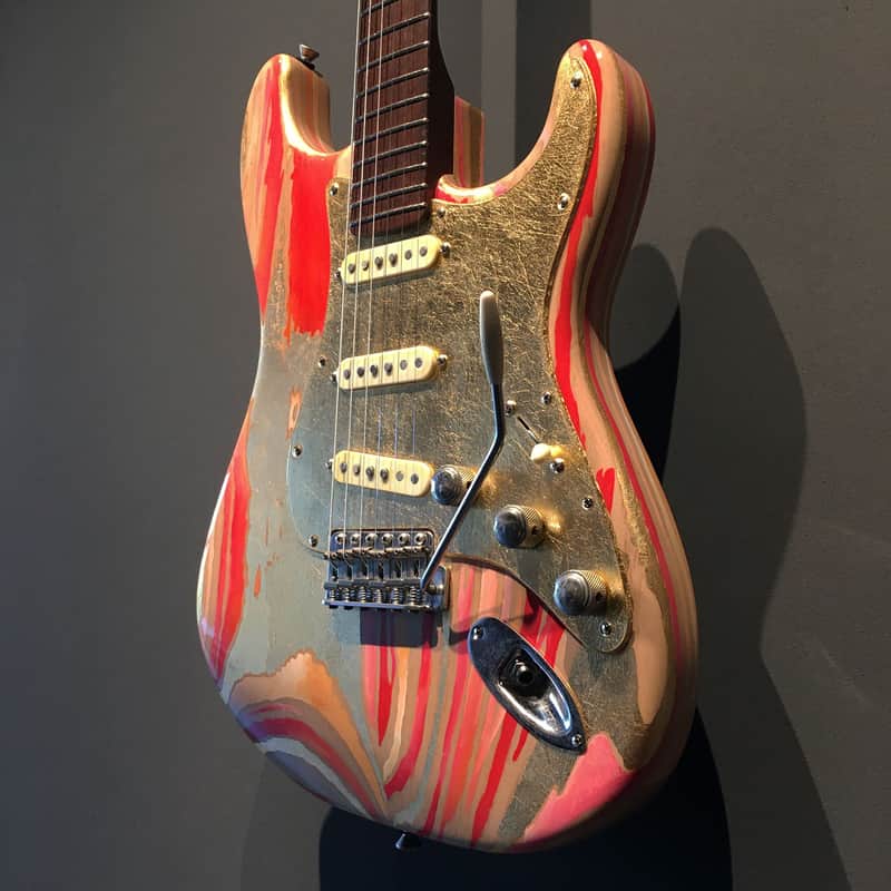 Made to Order - FRANCHIN Mercury guitar Colorful Wood Grain Oil