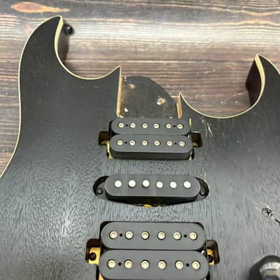 2019 Ibanez RG370ZB Body Weathered Black with Original Pickups image 4