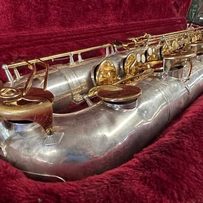 Jupiter JBS-893 Baritone Sax 2001 - Silver plated image 4