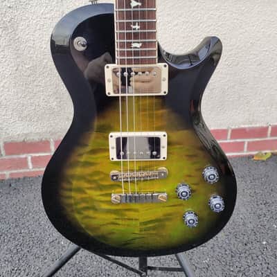 2022 PRS S2 McCarty 594 Singlecut – Music Zoo Exclusive – Quilt Maple Top – Emerald Green / Black Wrap Burst image 3