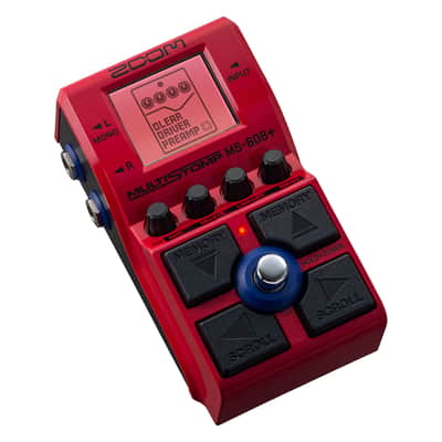 Zoom MS-60B+ Analog MultiStomp Bass Effects Pedal image 2