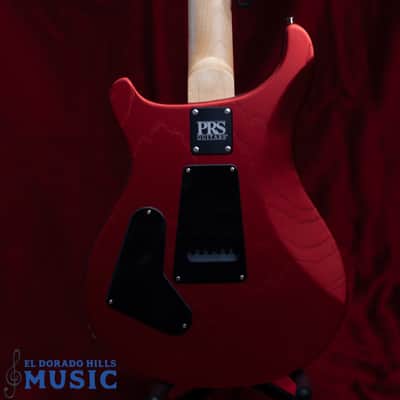 PRS CE24-08 Swamp Ash Limited Edition Red Apple Metallic image 8