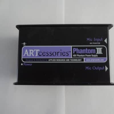 ART Phantom I 48V Phantom Power Supply 2010 - Present - Black image 1