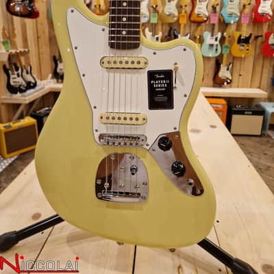 Fender Player II Jaguar, Rosewood Fingerboard, Hialeah Yellow image 3