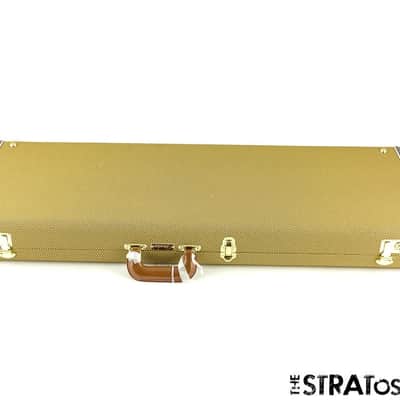 USA Fender Strat TWEED HARDSHELL CASE Jeff Beck Stratocaster Guitar! image 3
