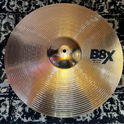 Sabian 18" B8X Thin Crash Cymbal - Brilliant image 1