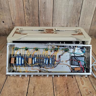 Fender Bassman RARE 6G6-C Head & Cabinet 1964 Near Mint W/ Original White Covers image 23