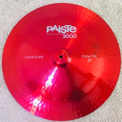 Paiste 20" 2000 Color Sound China Type Cymbal