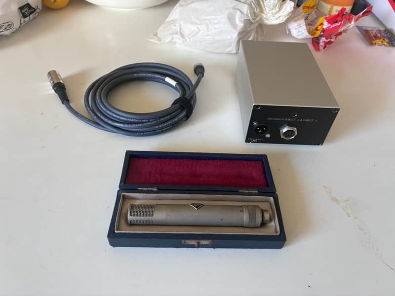 Neumann KM 56 1960s - Nickel, Schaal N54, SC - Octave Tube image 1
