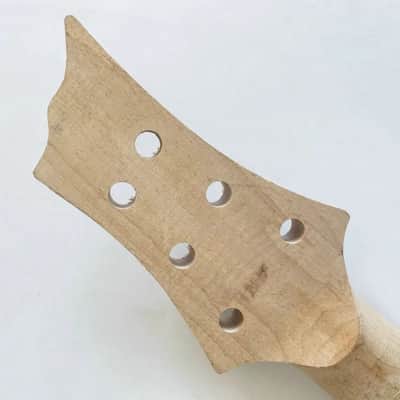 DIY Unfinished Guitar Maple Neck and Rosewood Fingerboard image 2