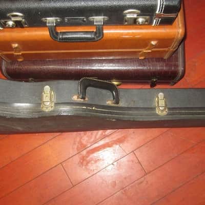 1968 Gibson SG Case Black w/ Purple Interior image 3