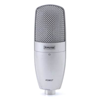 Shure KSM27 Large Diaphragm Cardioid Condenser Microphone | Reverb
