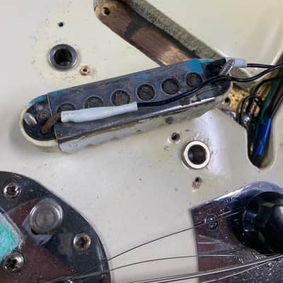 Fender Jaguar 1962 - 1965 - White Refin with Matching Headstock image 21