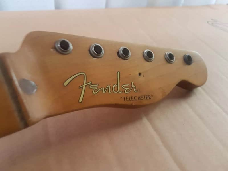 1956 FENDER TELECASTER NECK USA - FAT V PROFILE image 1