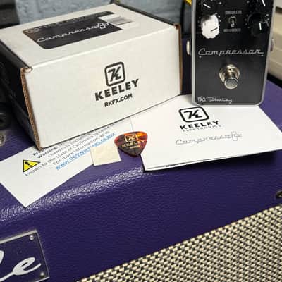 Keeley Compressor Plus 2017 - Present - Black image 1