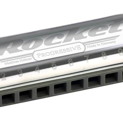  Hohner ROCKET HARP Harmonica Model M2013bx-Bb Harmonica in the Key of Bb=B FLAT image 2