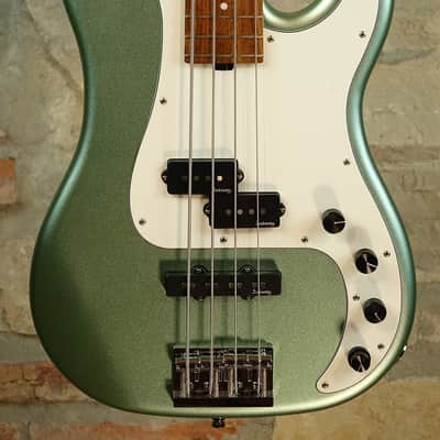 SADOWSKY MetroLine Hybrid PJ 21-4 Corde - Made in Germany - Sage Green Metallic Satin image 3