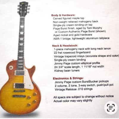 Gibson Jimmy Page custom number one 2005 - Vos image 15