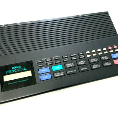 Vintage 1985 YAMAHA RX-21L RX21L PERCUSSION DRUM MACHINE 12-BIT ACID Rhythm Sequencer image 7