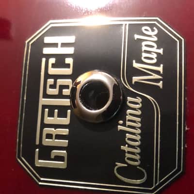 Gretsch Catalina Maple 22” Bass Drum - Wine Red Lacquer image 7