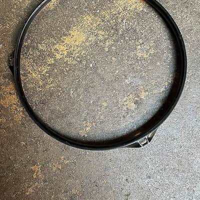 Black 8 1/4" 3 Lug Drum Hoop #2 image 5