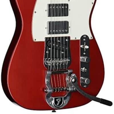 Fender Stories Collection Mike Campbell Red Dog Telecaster Electric Guitar. Maple Fingerboard, Red Dog Red image 5