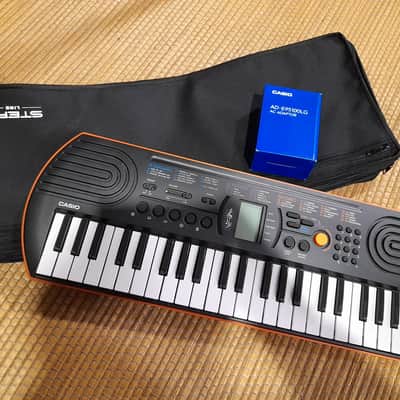 Casio SA76 Bundle Keyboard + Softbag + Power Supply